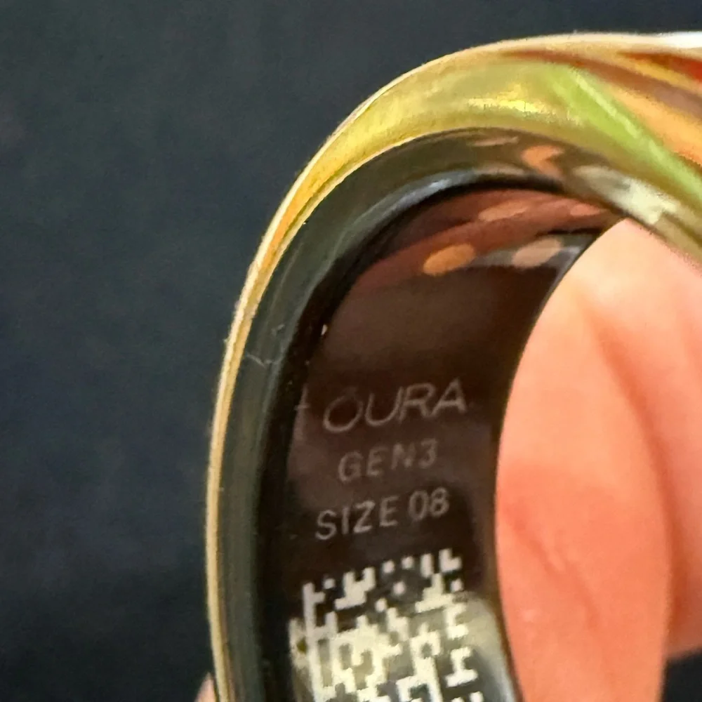 ŌURA Ring Size 8 - Rose Gold Generation 3